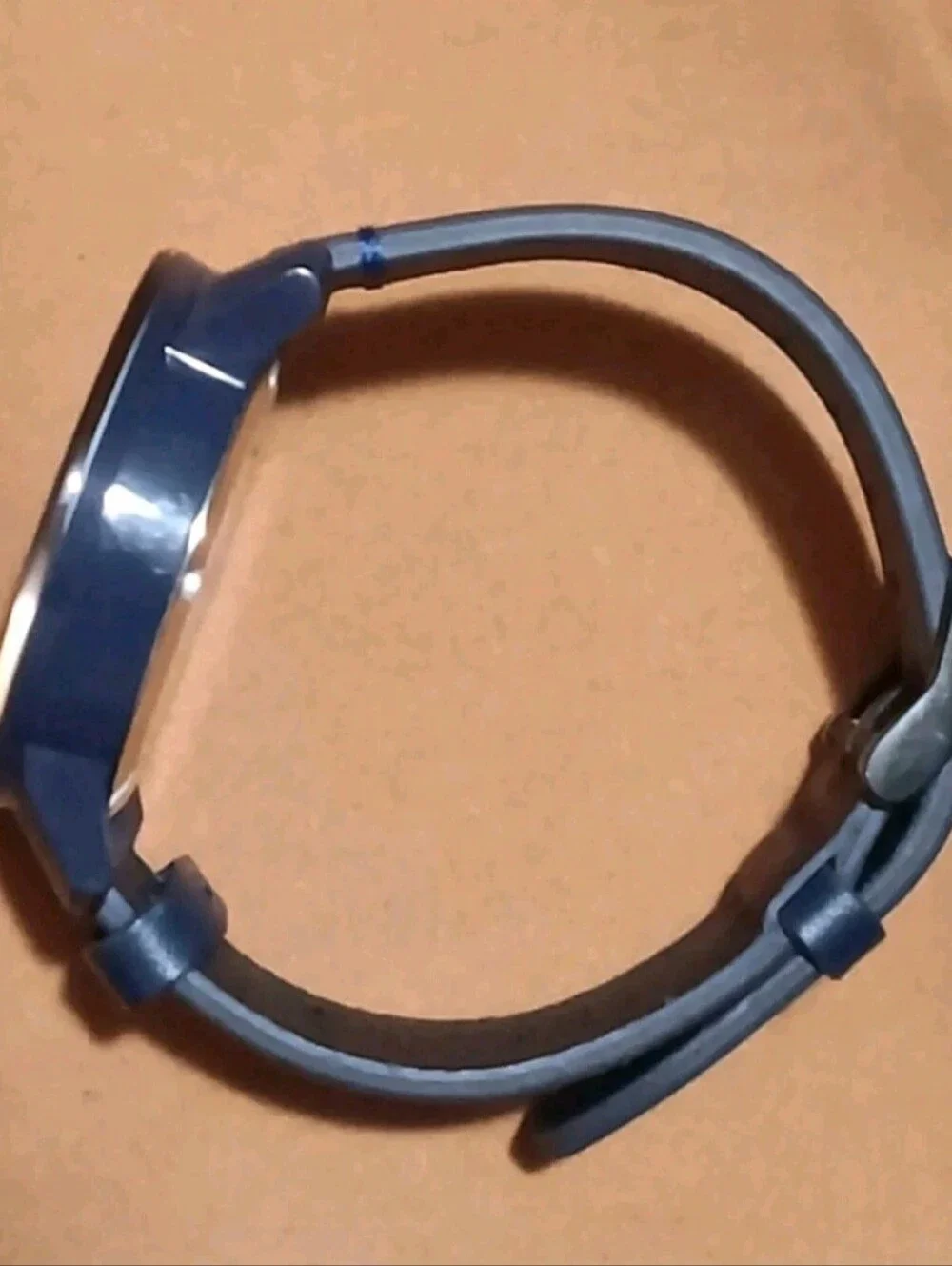 Movado Bold Blue/Blue Watch with Chronograph Swiss Made Blue Strap